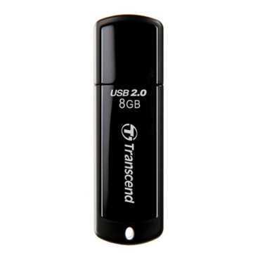 USB накопитель Transcend JetFlash 350 8GB, USB 2.0, Black TS8GJF350