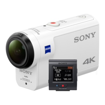 Видеокамера Sony Action Cam FDR-X3000 4K с Wi-Fi и GPS + Пульт дистанционного управления Live-View