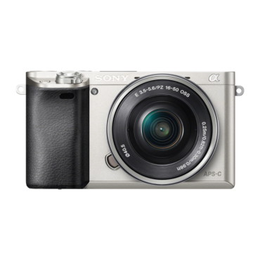 Фотоаппарат Sony ILCE-6000L, цвет серебристый