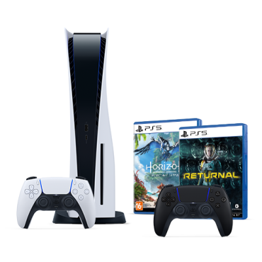 Набор Консоль PlayStation®5, Беспроводной контроллер DualSense™, Returnal, Horizon Forbidden West