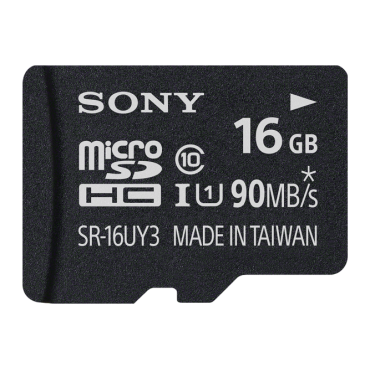 MicroSD Карта памяти Sony SR16UY3AT (Class10/UHS-1 U1) + SD-адаптер