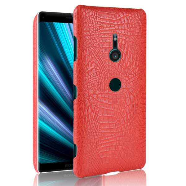 XZ3-LEATHERSHELL-RED