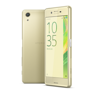 Xperia X performance Dual F8132RU/Y, золотой лайм
