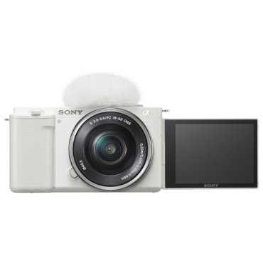 Камера для ведения видеоблога Sony ZV-E10L, цвет белый