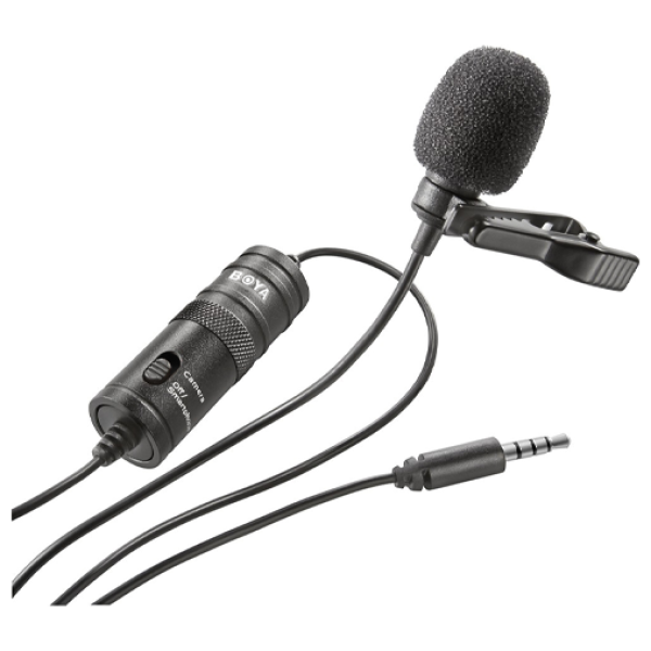 Микрофон-петличка Boya BY-M1 проводной 6 метров