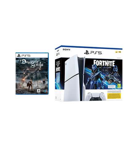 Комплект PlayStation 5 Slim Cobalt Star Bundle + игра Demon's Souls PS5