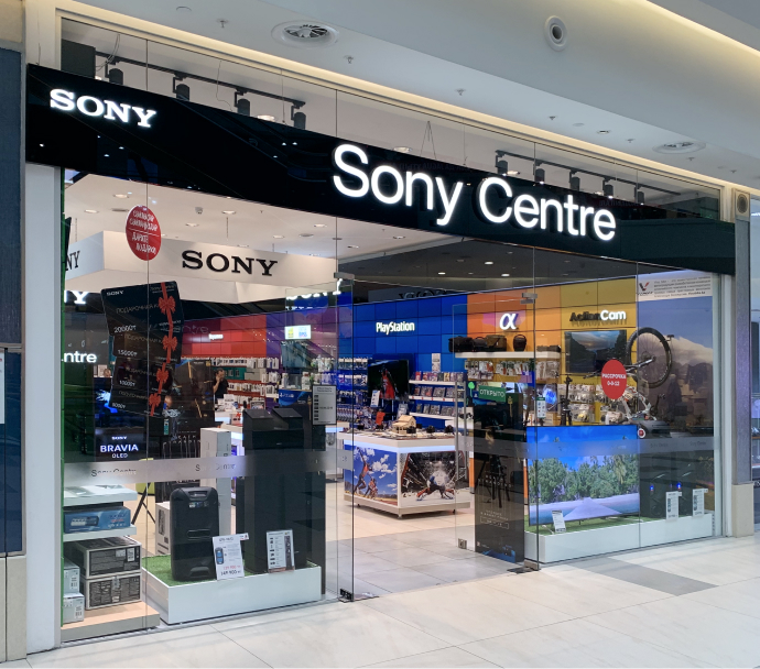 Фирменный магазин Sony centre